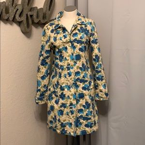 Women’s cute vintage floral coat Size Small